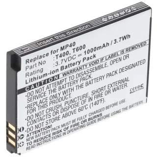 Akku passend für Swissvoice MP40, SWISSVOICE T400 Akkutyp SWISSVOICE T600 Akku