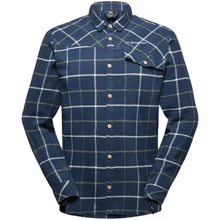 La Sportiva Rambler Light Flannel Shirt Men night sky/chalk (B46W04) M
