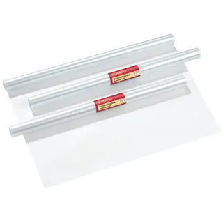 Herlitz Buchschutzfolie, 400mmx5m PP, transparent