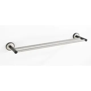 Wenko Duo Udine Handtuchstange Silber