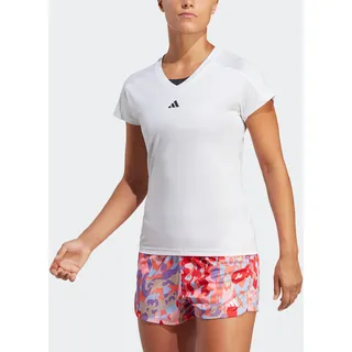 adidas AEROREADY TRAIN ESSENTIALS MINIMAL BRANDING V-NECK Weiß M