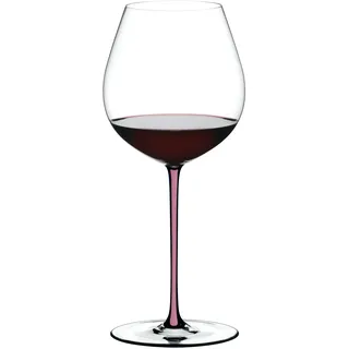 RIEDEL 4900/07MA FATTO A MANO Pinot Noir Weinglas - Stiel MAUVE - Transparent