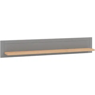 Home Affaire Valencia Wandregal 146 x 19,5 x 24 cm Grau