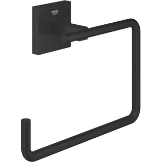 Grohe Start Cube Handtuchring ohne Bohren Schwarz 409752430