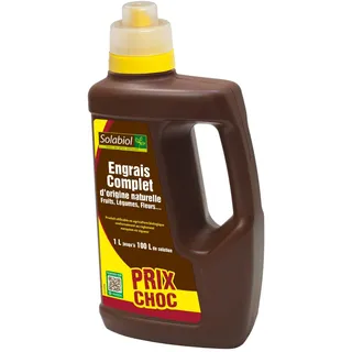 SOLABIOL ENGRAIS LIQUIDE COMPLET - PRIX CHOC BIDON 1 L SOLICOMP1