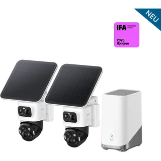 eufy eufyCam S4 2 St. + HomeBase 3