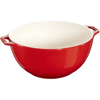 Staub Salatschüssel 25 cm, mit zwei Griffen