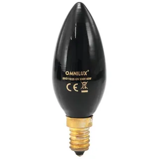 Omnilux C35 UV-Lampe E14 40 W,