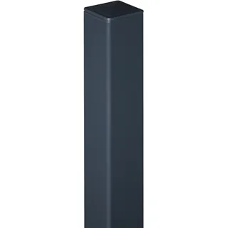 GROJA Alupfosten Anthrazit 6x6x240 cm zum Einbetonieren