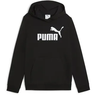 Puma Mädchen ESS No. 1 Logo Hoodie TR G Kapuzenpullis, PUMA Black, 140