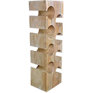 SIT Möbel Weinregal 18 x 21 x 70 cm Beige