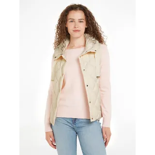 Tommy Hilfiger Steppweste »CLASSIC LW DOWN QUILTED VEST«, mit Steppung, beige