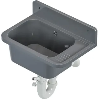 QLS Ausgussbecken 50 x 34 x 20 cm Grau
