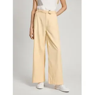 Pepe Jeans für Damen. PL211761 Hose Ariana gelb (S), Lässig, Lyocell