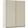 Schwebetürenschrank beige