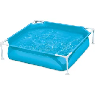 Summer Waves Planschbecken Kinderpool Frame Pool 1,2x1,2x0,3m - Blau