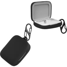 kwmobile Hülle kompatibel mit OnePlus Buds Pro 2 Hülle - Kopfhörer Case - TPU Silikon Cover - Schutzhülle in Schwarz