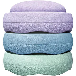 Balancetrainer STAPELSTEIN "Original cool pastel", bunt (cool pastel), Balancetrainer, Kinder, B/H/L: 12cm Ø 27,5cm, Polypropylen, Balancetrainer, H:12cm Ø:27,5cm