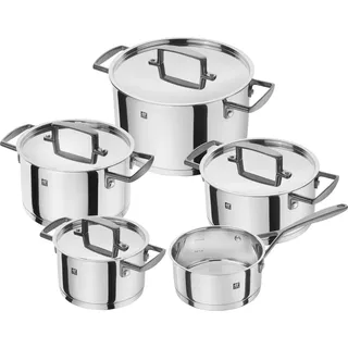 Zwilling Bellasera Topf-Set 5-tlg. schwarz 3 x Kochtopf + Bratentopf + Stieltopf