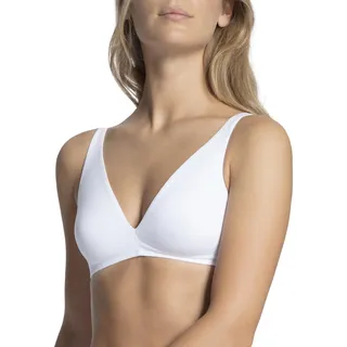 CALIDA Natural Comfort Soft-BH, triangelform Damen, verstellbare Träger, bügellos, aus hochwertiger Baumwolle