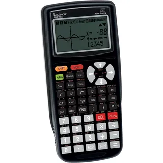Lexibook Lexibook, Grafikrechner, großer Bildschirm, integrierter Prüfungsmodus, schwarz, GC3001