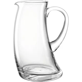 LEONARDO HOME Swing Krug - Wasserkaraffe aus hochwertigem Glas - Inhalt 1,2 Liter - Spülmaschinenfest, robust - Transparente Glaskaraffe, 070715