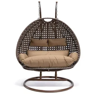 Home Deluxe Hängesessel Twin braun
