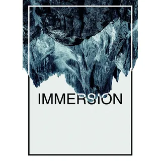 KOMAR Wandbild Immersion Steel 50 x 70 cm
