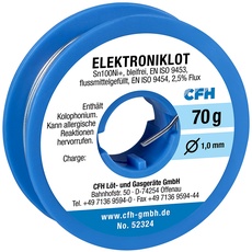 Bild Elektroniklot EL 324 bleifrei 70 g 52324, 1 mm x 1 mm
