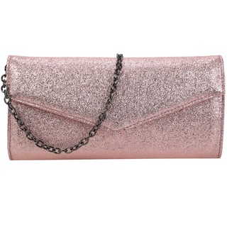 Buffalo Secco Clutch Tasche 25 cm Glitter rose