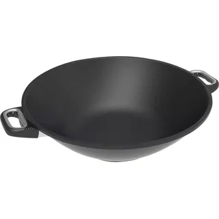 AMT GASTROGUSS Wok induktionsgeeignet, ø: 360 mm, mit Seitengriffe