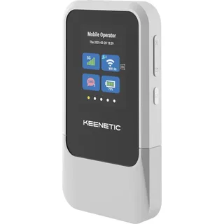 Keenetic KN-5210-01-UK Dual Band WiFi SIM 4000mAh Akku - Schwarz/Grau