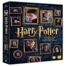 Warner Bros Harry Potter Die komplette Sammlung von 8 Filmen (8 Discs) - DVD, in Altenglisch