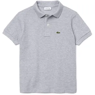 Lacoste Jungen Pj2909 Poloshirt, Grau (Argent Chine), 10 Jahre (Herstellergröße: 10A)