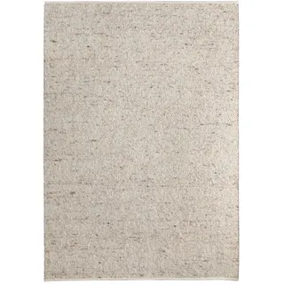 Steffensmeier Handwebteppich 90/90 cm Benin , Beige , Naturmaterialen , Rechteckig , 90x160 cm , beidseitig verwendbar , Teppiche und Böden, Teppiche, Webteppiche