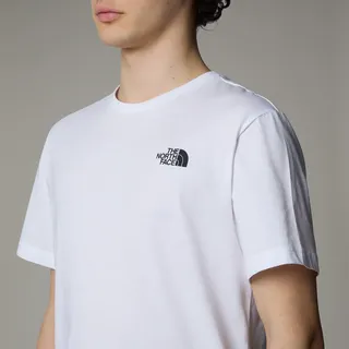 T-Shirt THE NORTH FACE "NSE Box T-Shirt für Herren", Herren, Gr. XXL, weiß (tnf weiß), Obermaterial: 100% Baumwolle, Shirts T-Shirt, klassischer Rundhalsausschnitt, kurze Ärmel, mit Logodruck