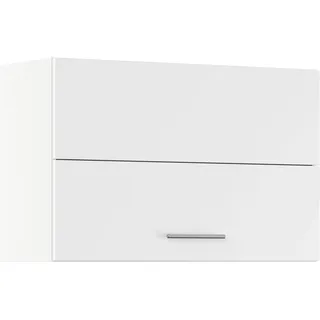 Impuls Küchen Hängeschrank Faltlifthängeschrank Prag und Valencia 90 x 34,2 x 57,9 cm Weiß