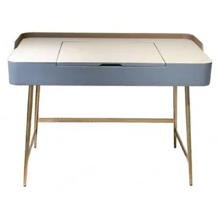Schlafzimmer Schminktisch Design Luxus Möbel Modern Sideboard Kommode - Blau