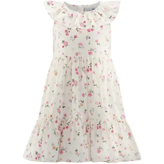 Sommerkleid HAPPY GIRLS "Mädchenkleid", Mädchen, Gr. 104, EURO-Größen, rosa (ecru), Stoff, 100% Baumwolle, normal, Kleider Sommerkleid
