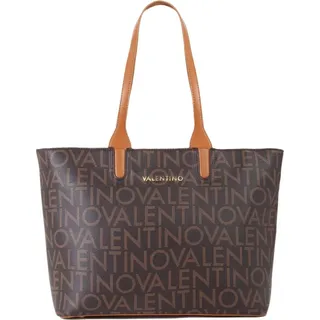 Valentino Shopper Schultertasche Regina Re Shopping Bag Moro/Naturale dunkelbraun