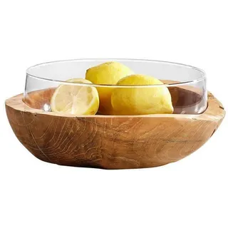 Leonardo Schale 28 mit Teak TOSCANA