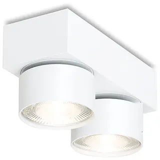 LED-Deckenaufbauleuchte Wittenberg 4.0 Mawa Design weiß, Designer Jan Dinnebier, 18.3x9.4x7.7 cm