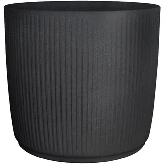 Scheurich Lineto 47 Ø 47 x 47 cm Stony Black