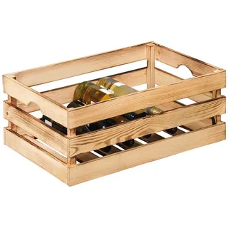 Kesper Dekokiste , Kieferfarben , Holz , Kiefer , 1 Fächer , 58.5x24x39 cm , Fsc , Ordnen & Aufbewahren, Dekoboxen & Aufbewahrungsboxen, Holzkisten