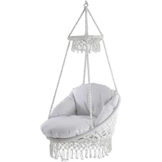 Vivere Luxus-Macrame-Stuhl Weiß