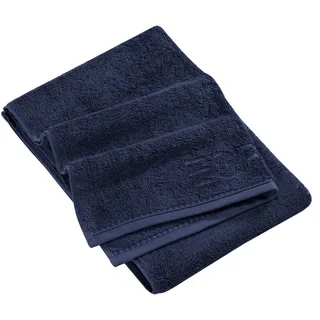 Handtuch ESPRIT "Modern Solid", marine blau, B:50cm L:100cm, Frottier, Baumwolle, Handtücher, Handtuch, vegan produziert