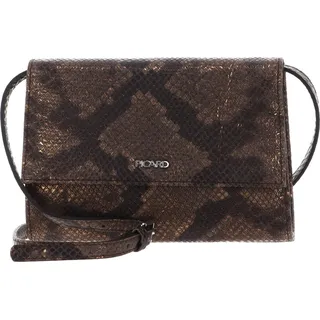 PICARD Leder Umhängetasche Clutch Auguri Shoulderbag With Flap Bronze - Bronze