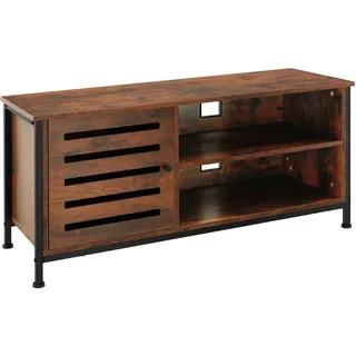 Tectake Galway TV-Board 110 x 41,5 x 50,5 cm Rost/Holzwerkstoff