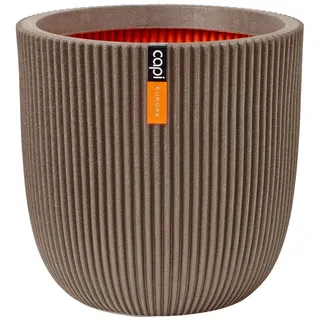 Capi Europe Kugel Groove NL Ø 35 x 34 cm Warm Taupe