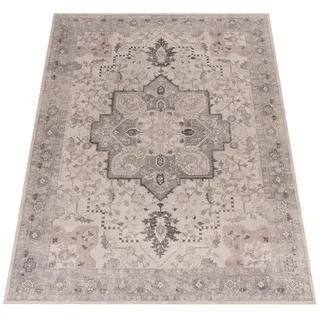 Paco Home Semer 425 Kurzflorteppich 240 x 340 cm Beige